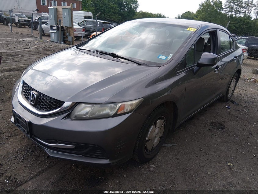 2013 HONDA CIVIC auction photo 2