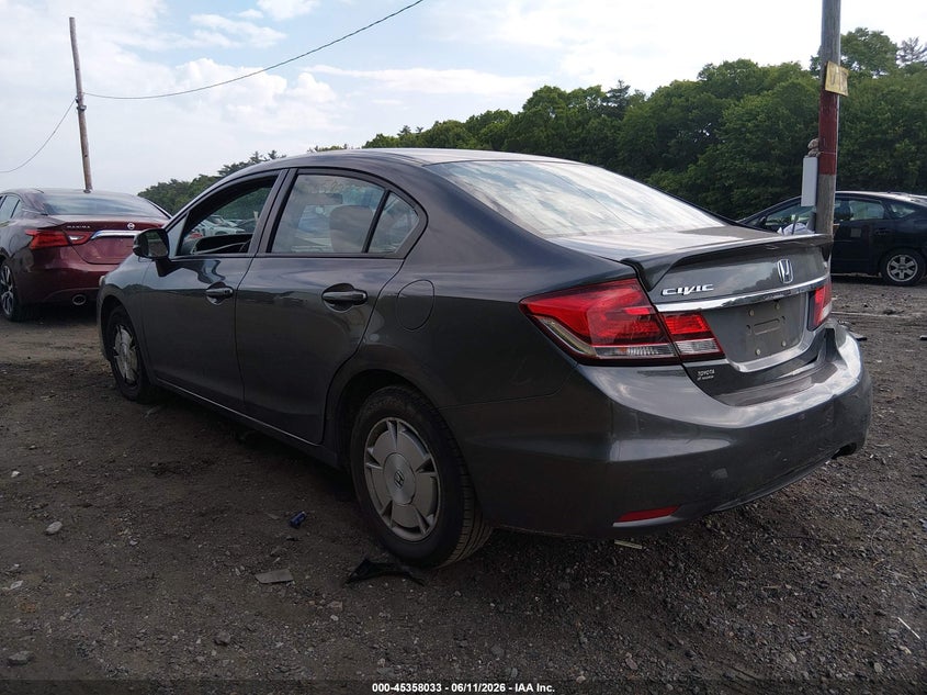 2013 HONDA CIVIC auction photo 3