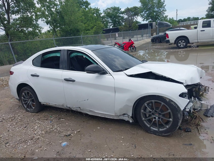2018 Alfa Romeo Giulia Rwd VIN: ZARFAEBN8J7563373 Lot: 45358054