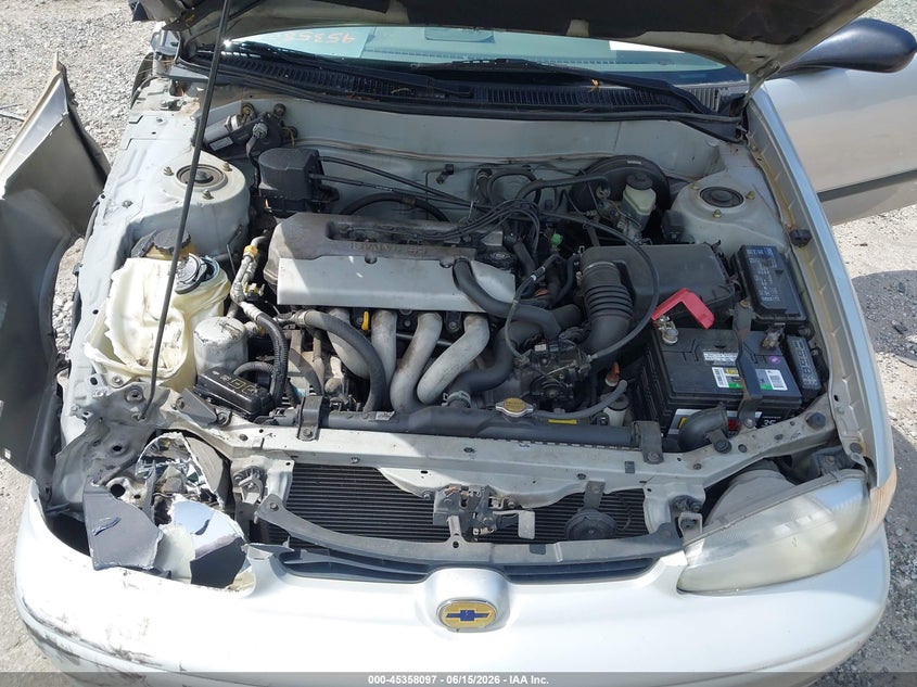1999 Chevrolet Prizm VIN: 1Y1SK528XXZ401141 Lot: 45358097