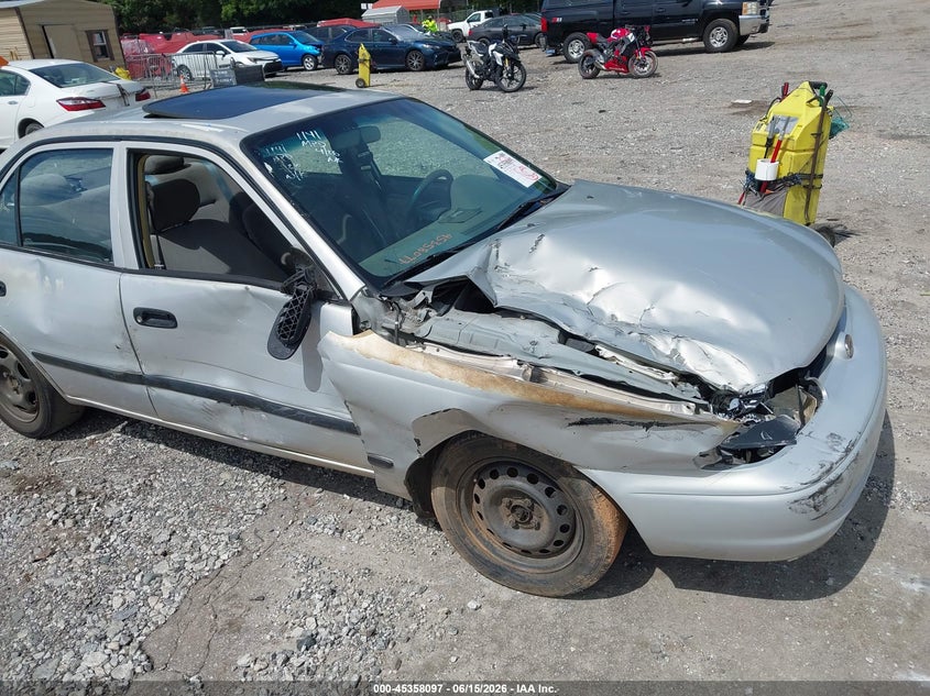 1999 Chevrolet Prizm VIN: 1Y1SK528XXZ401141 Lot: 45358097