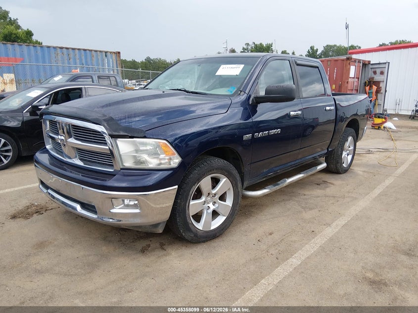 Vin: 1c6rd6lt8cs281792, lot: 45856060, ram 1500 slt 20122