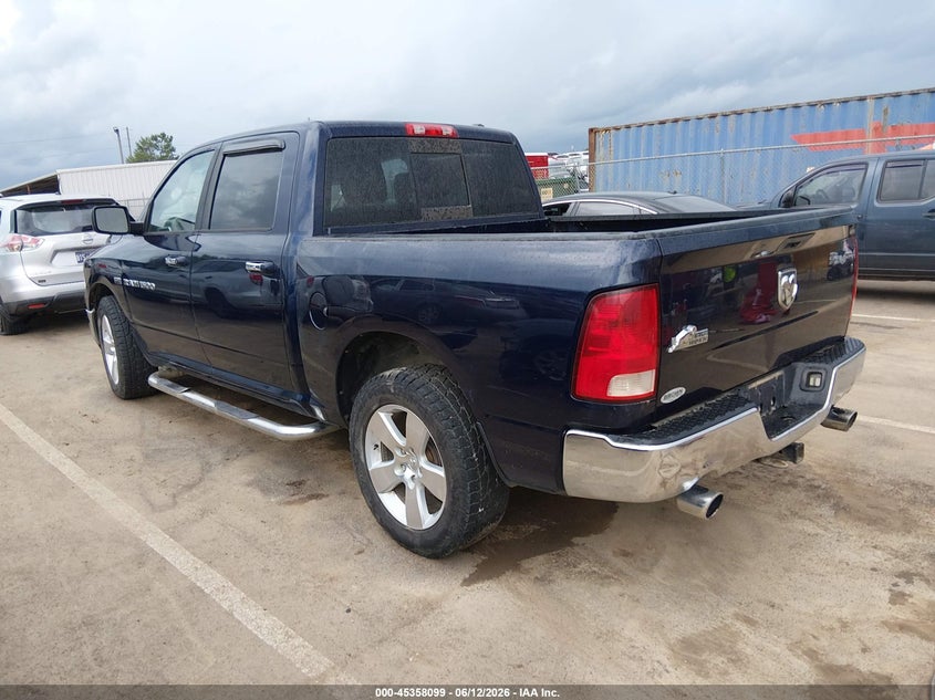 Vin: 1c6rd6lt8cs281792, lot: 45856060, ram 1500 slt 20123