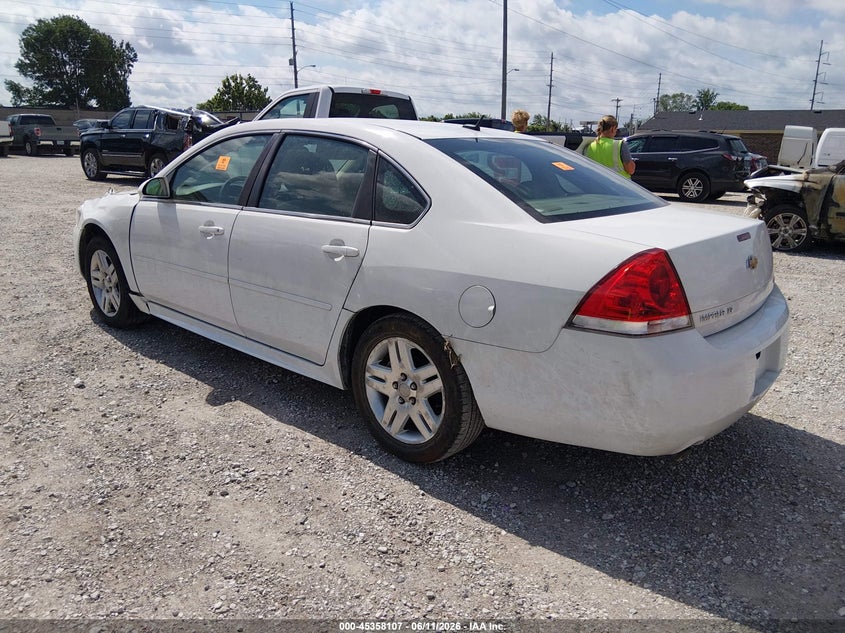 Vin: 2g1wb5e3xf1150045, lot: 45856068, chevrolet impala limited lt 20153