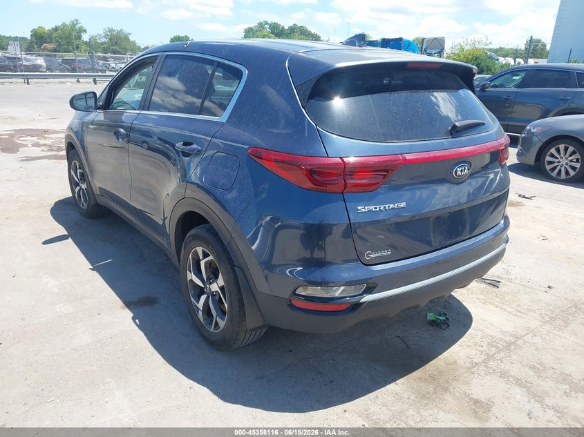 2021 KIA SPORTAGE auction photo 3
