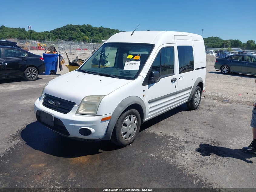 Vin: nm0ls6bn5ct112926, lot: 45856113, ford transit connect xlt 20122