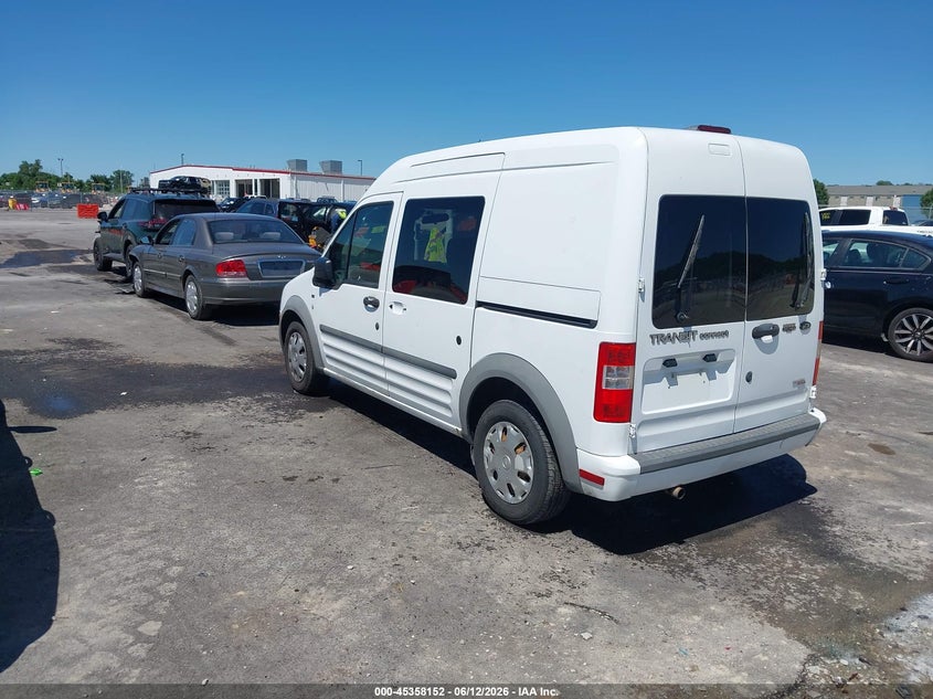 Vin: nm0ls6bn5ct112926, lot: 45856113, ford transit connect xlt 20123