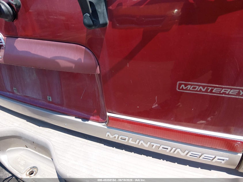 2000 Mercury Mountaineer VIN: 4M2DU86P8YUJ09989 Lot: 45358154