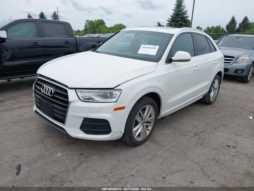 Vin: wa1efcfs1gr011250, lot: 45856171, audi q3 2.0t premium plus 20162