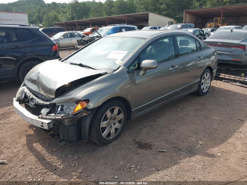 2008 Honda Civic Lx 2HGFA16518H306861 photo 1