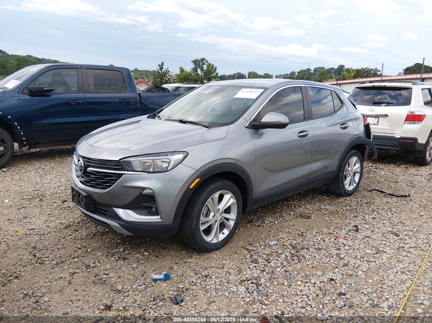 Vin: kl4mmbs2xpb056567, lot: 45856215, buick encore gx preferred fwd 20232
