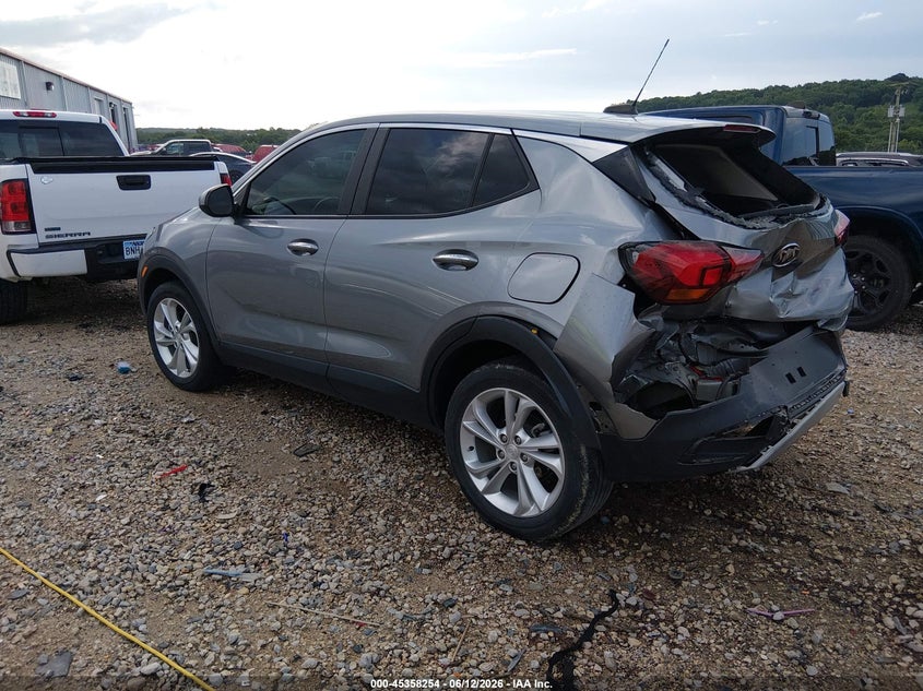 Vin: kl4mmbs2xpb056567, lot: 45856215, buick encore gx preferred fwd 20233