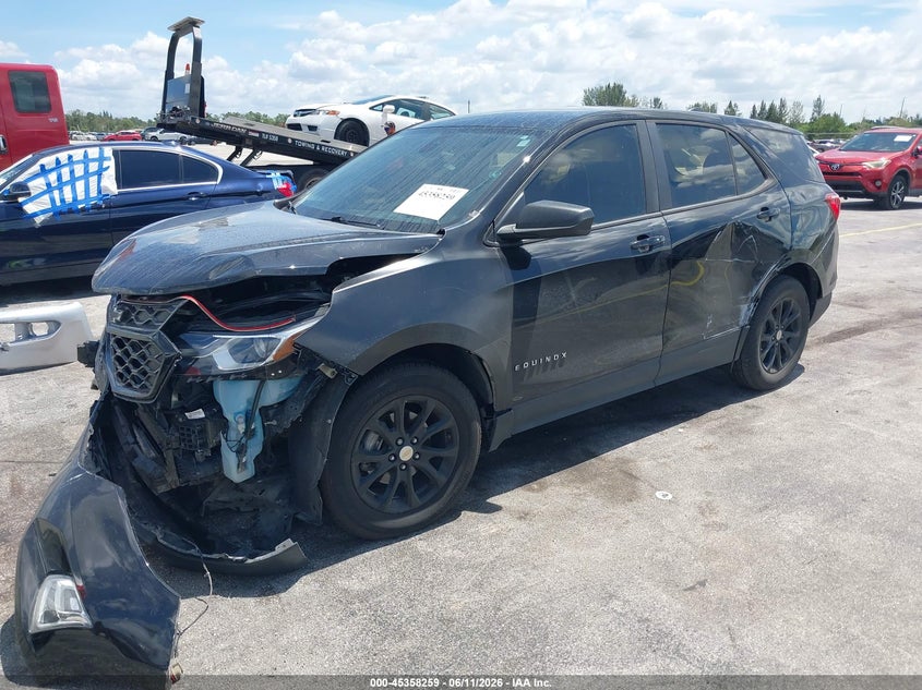 2020 Chevrolet Equinox Fwd Ls 2GNAXHEV4L6283802 photo 1