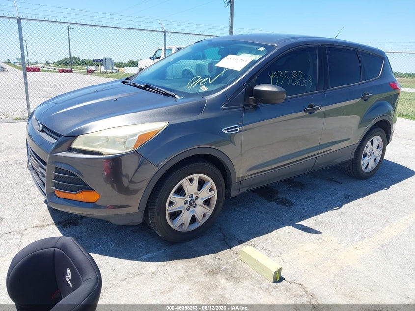 Vin: 1fmcu0f78fuc62254, lot: 45856223, ford escape s 20152