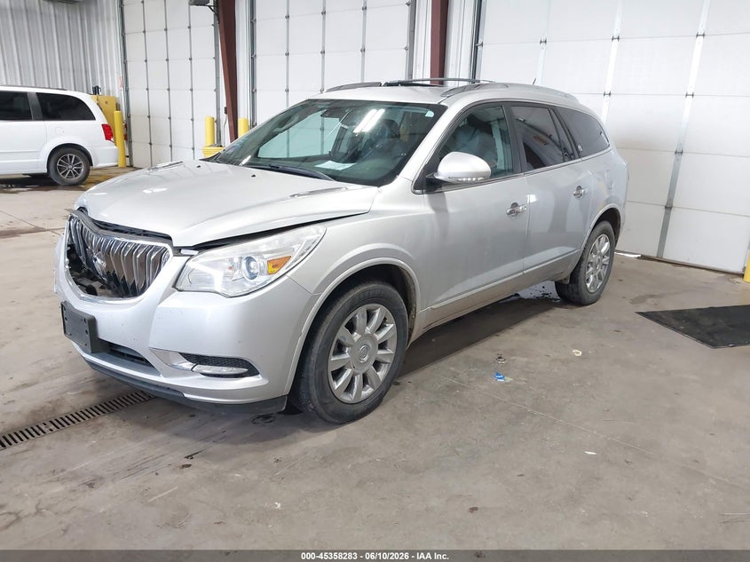 Vin: 5gakvckd6fj332749, lot: 45856243, buick enclave premium 20152