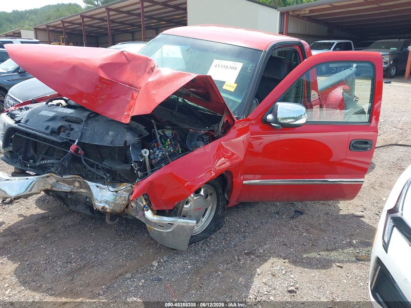 2002 Gmc Sierra 1500 Sle 1GTEC14T52Z248752 photo 1