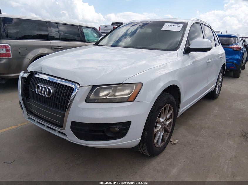 Vin: wa1cfbfp2ca074461, lot: 45856271, audi q5 2.0t premium 20122