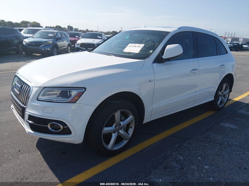Vin: wa1m2afp6ha073024, lot: 45856277, audi q5 2.0t premium 20172