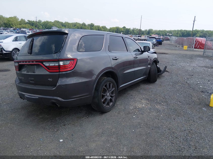 Vin: 1c4sdjct0jc474670, lot: 45856280, dodge durango r/t awd 20184