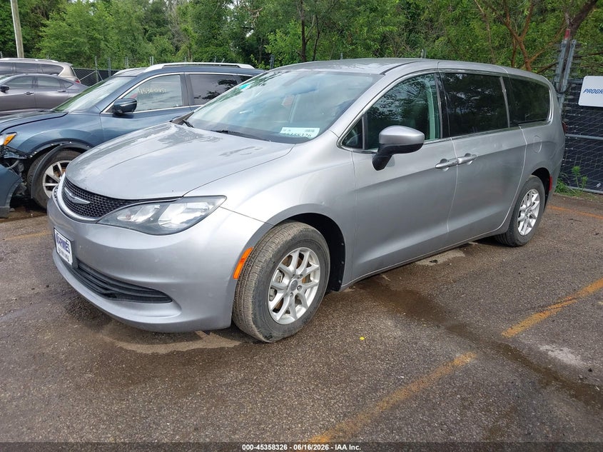 Vin: 2c4rc1cg1hr771873, lot: 45856287, chrysler pacifica lx 20172