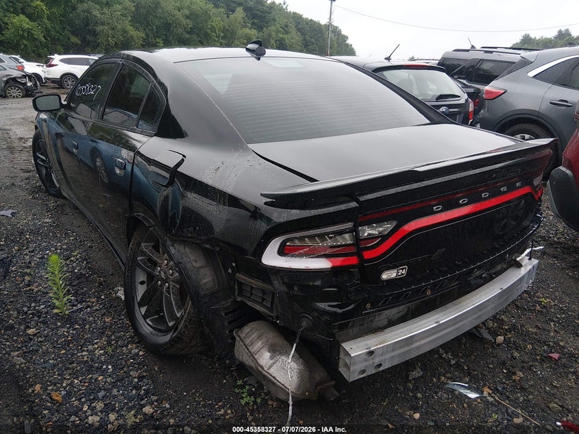 2019 DODGE CHARGER auction photo 3