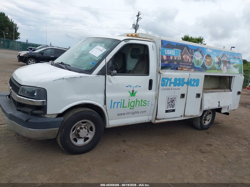 2006 Chevrolet Express Cutaway Work Van VIN: 1GBHG31U761151491 Lot: 45358386