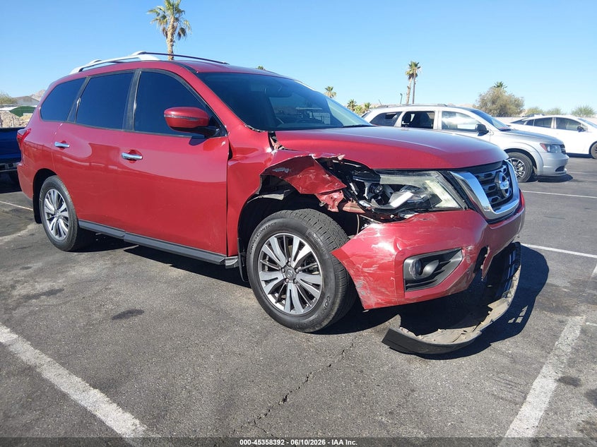 2017 NISSAN PATHFINDER auction photo 1