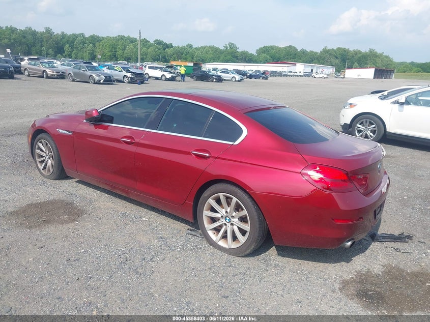 2014 BMW 640I GRAN COUPE auction photo 3