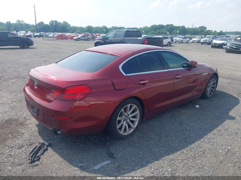 2014 BMW 640I GRAN COUPE auction photo 4