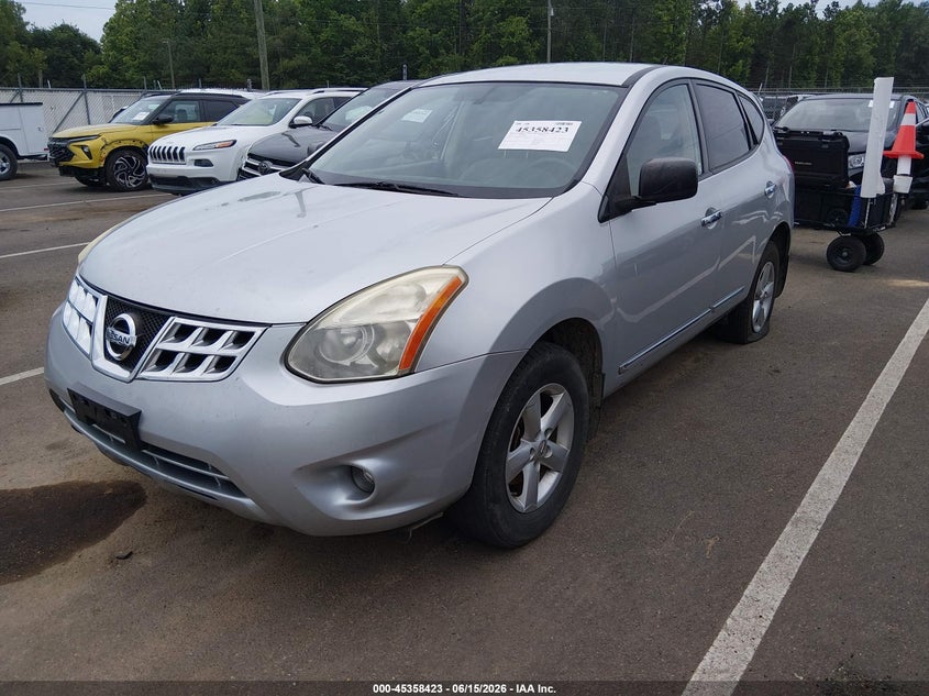 2012 NISSAN ROGUE auction photo 2
