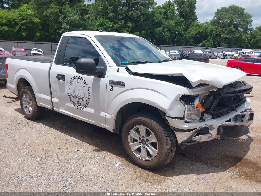 Vin: 1ftmf1cb1jfa30769, lot: 45856401, ford f-150 xl 2018 img_1