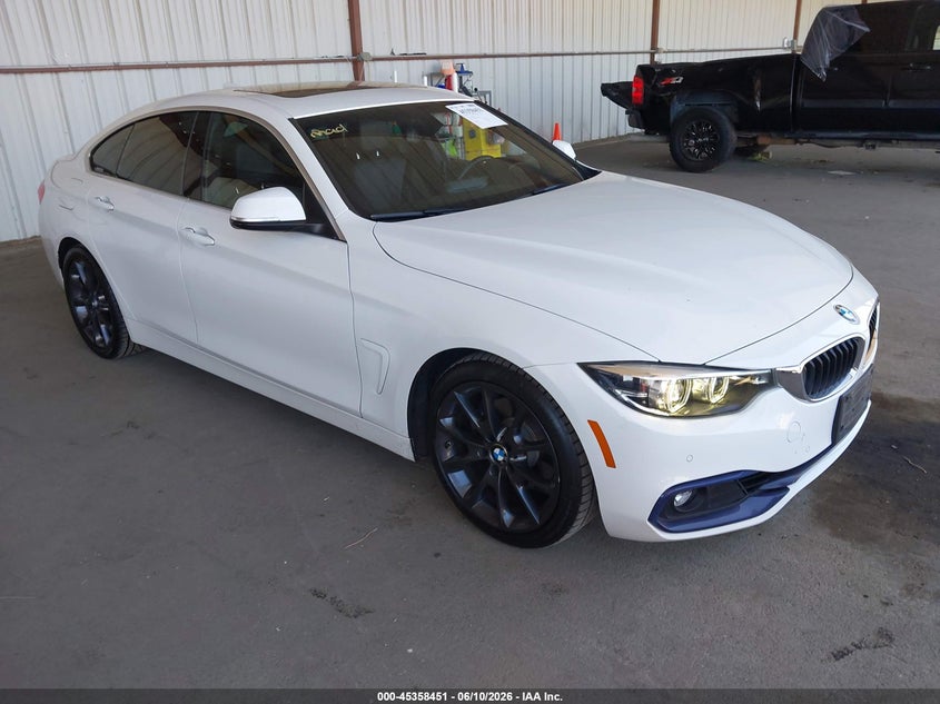 Vin: wba4j1c52kbm16096, lot: 45856412, bmw 430i gran coupe 2019 img_1
