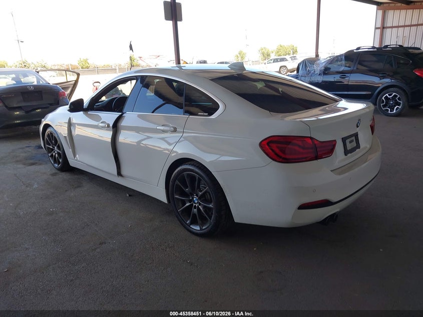 Vin: wba4j1c52kbm16096, lot: 45856412, bmw 430i gran coupe 20193
