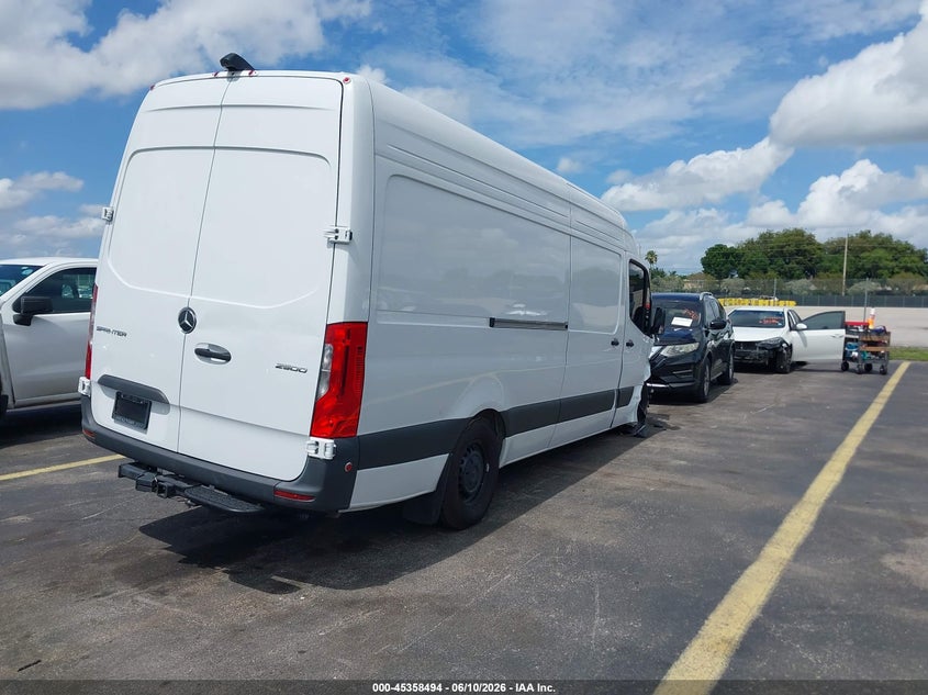 Vin: w1y4nchy2st205802, lot: 45856454, mercedes-benz sprinter 2500 high roof 4-cyl diesel ho 20254