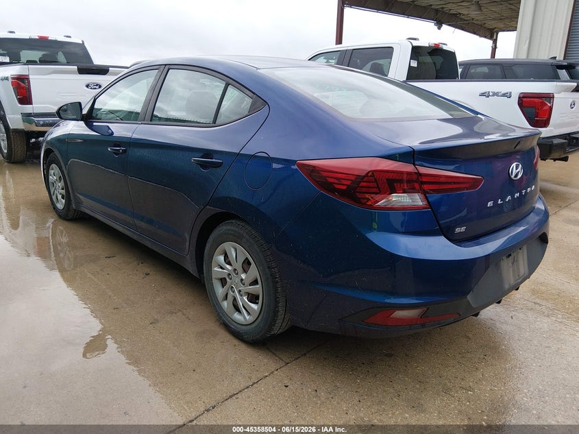 2020 HYUNDAI ELANTRA auction photo 3