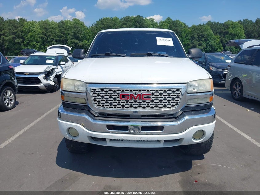 2006 GMC SIERRA TRUCK 6.0L V-8 300HP