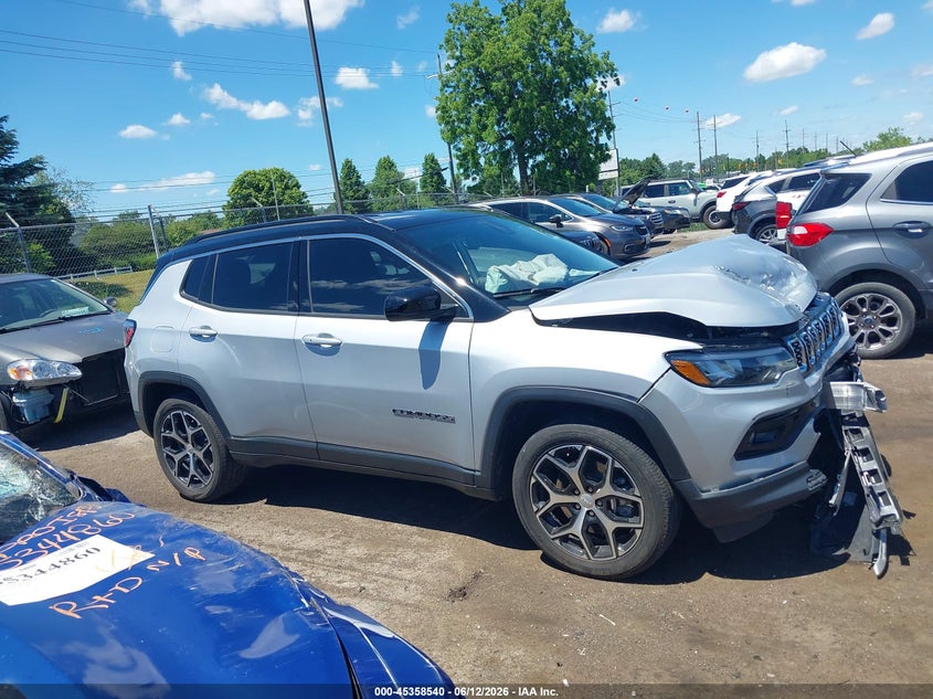 2024 JEEP COMPASS SPORT UTILITY VEHICLE 2.0L I-4 DI, DOHC, VVT, TURBO, 200HP