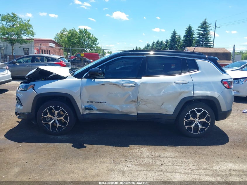 2024 JEEP COMPASS SPORT UTILITY VEHICLE 2.0L I-4 DI, DOHC, VVT, TURBO, 200HP