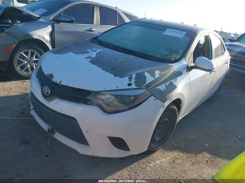 2014 Toyota Corolla Le 5YFBURHE8EP147763 photo 1