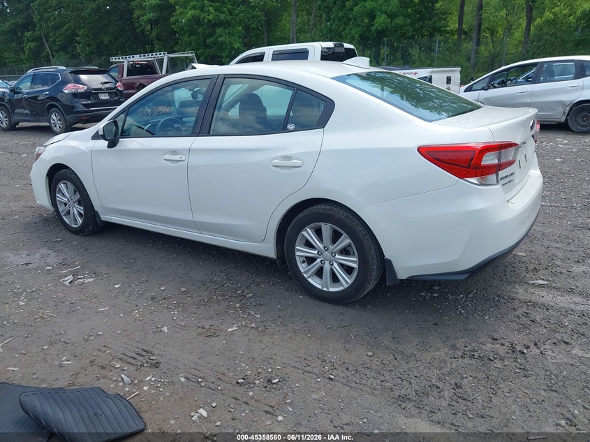 Vin: 4s3gkad6xh3610818, lot: 45856521, subaru impreza 2.0i premium 20173