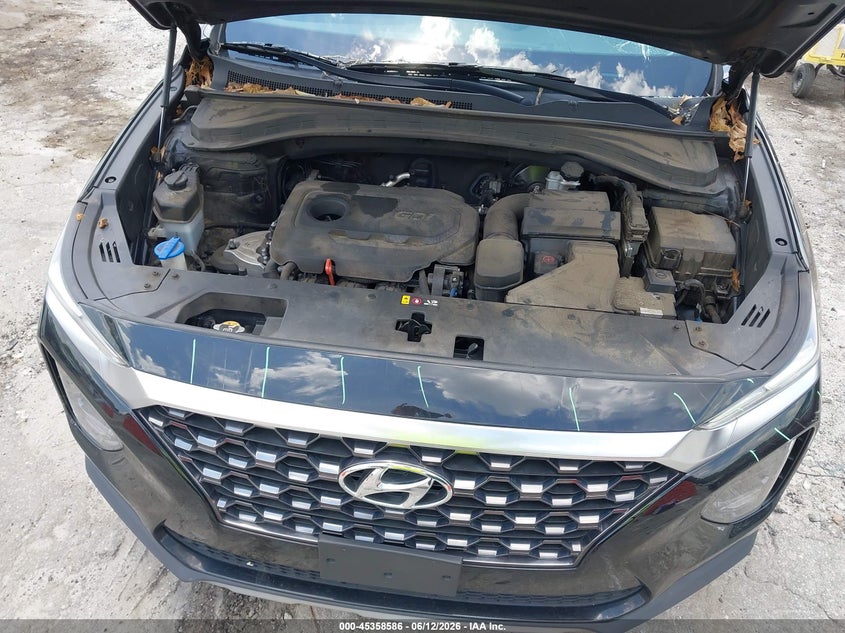 VIN 5NMS2CAD8LH137908 2020 HYUNDAI SANTA FE SE