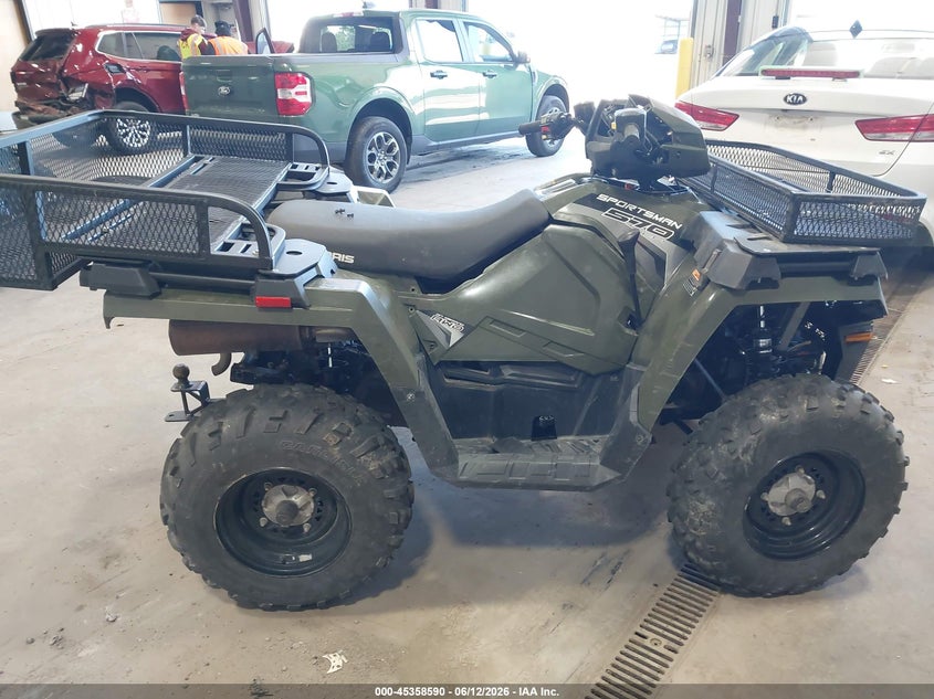 2019 Polaris Sportsman 570 VIN: 4XASEA573KA609013 Lot: 45358590
