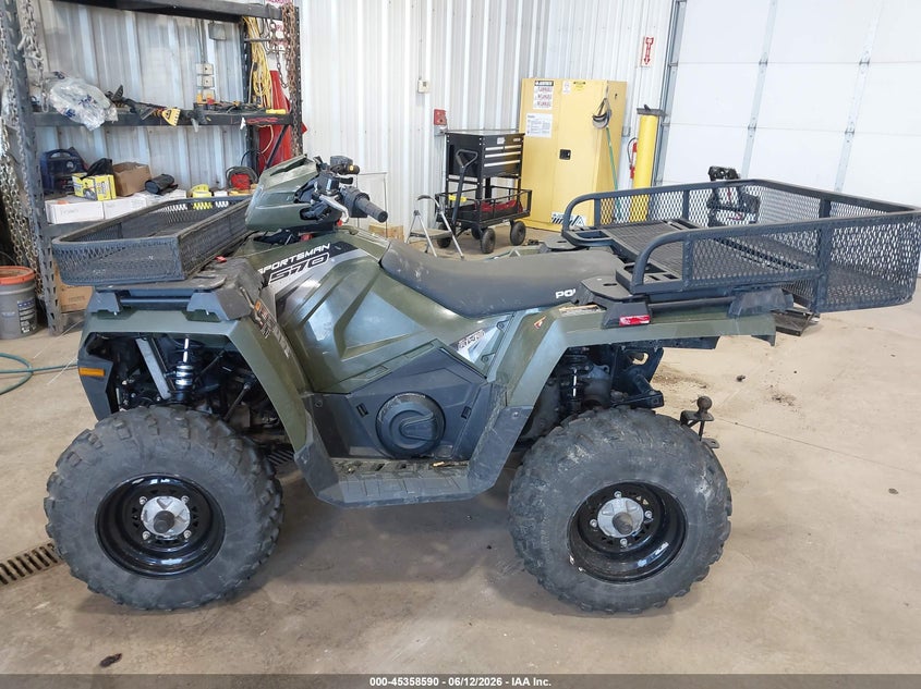 2019 Polaris Sportsman 570 VIN: 4XASEA573KA609013 Lot: 45358590