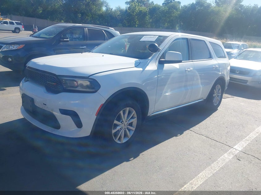 Vin: 1c4sdjft3nc192282, lot: 45856564, dodge durango pursuit awd 20222