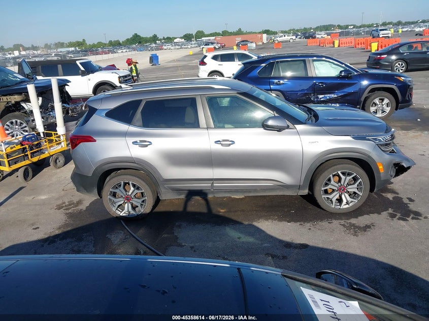 2021 Kia Seltos Sx Turbo VIN: KNDETCA22M7089193 Lot: 45358614