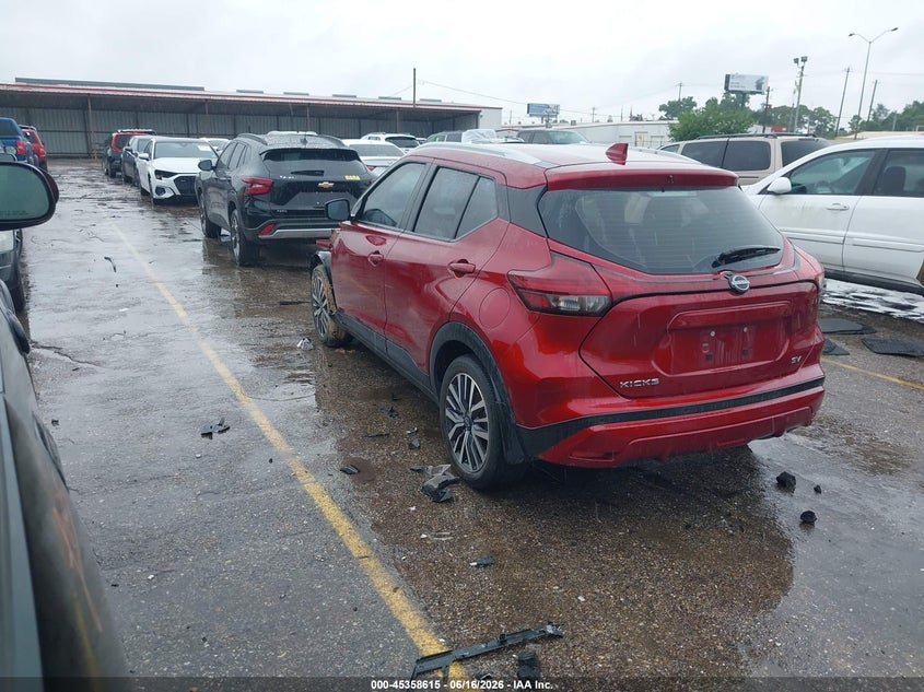 VIN 3N1CP5CV3PL476739 2023 NISSAN KICKS SV XTRONIC CVT
