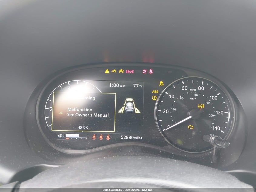 2023 Nissan Kicks Sv Xtronic Cvt VIN: 3N1CP5CV3PL476739 Lot: 45358615