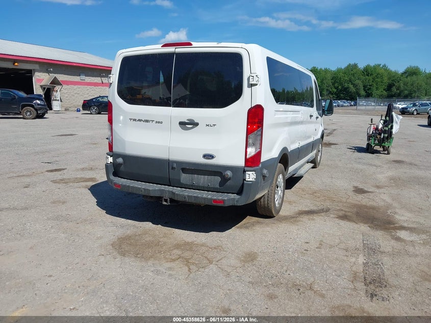 Vin: 1fbzx2zmxgkb12196, lot: 45856587, ford transit-350 xlt 20164