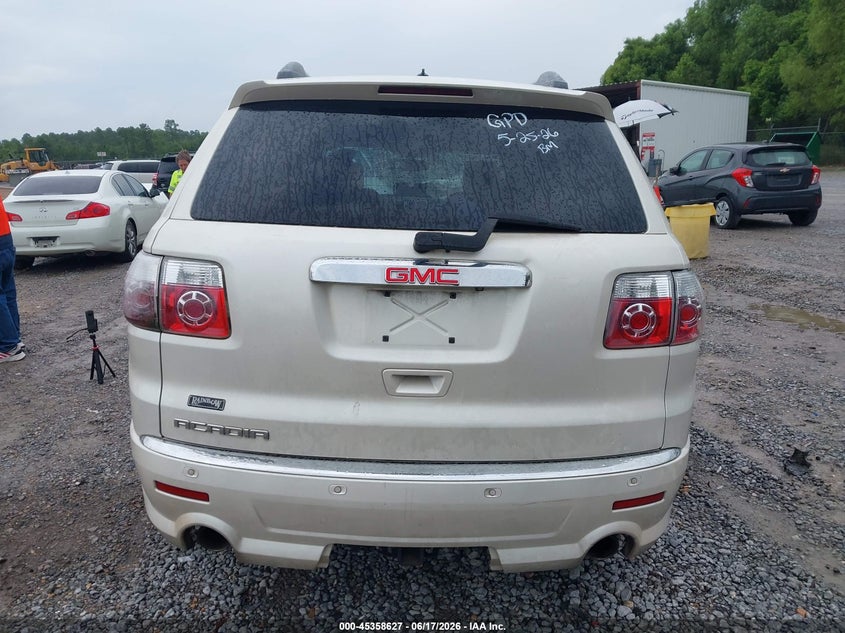 2011 GMC Acadia Denali VIN: 1GKKRTEDXBJ368778 Lot: 45358627