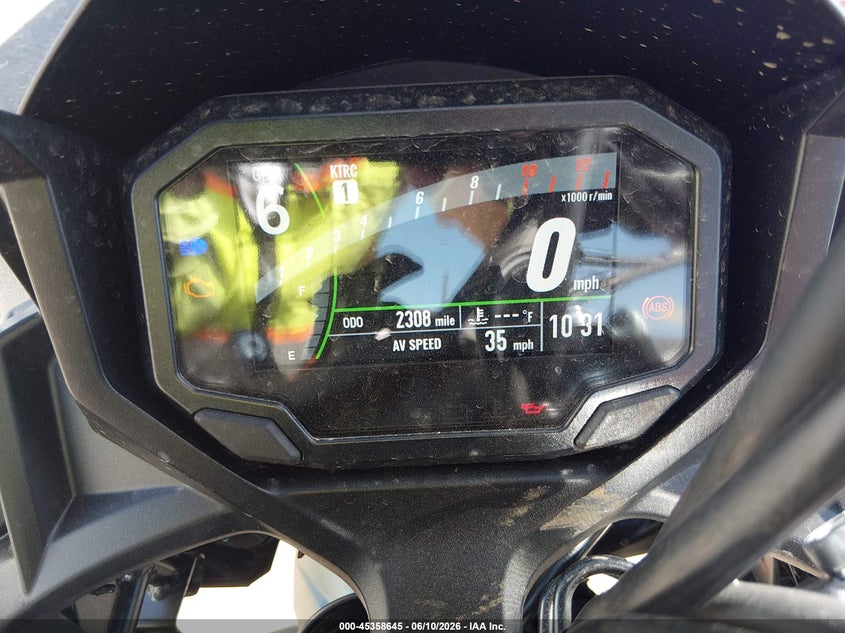 2025 Kawasaki Ex650 P VIN: ML5EXEP15SDAF8994 Lot: 45358645